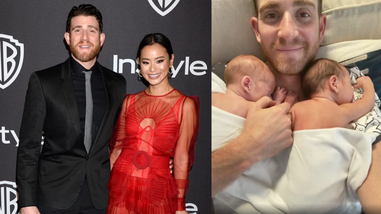 Jamie Chung and Bryan Greenberg give birth to twins, call it “double trouble”