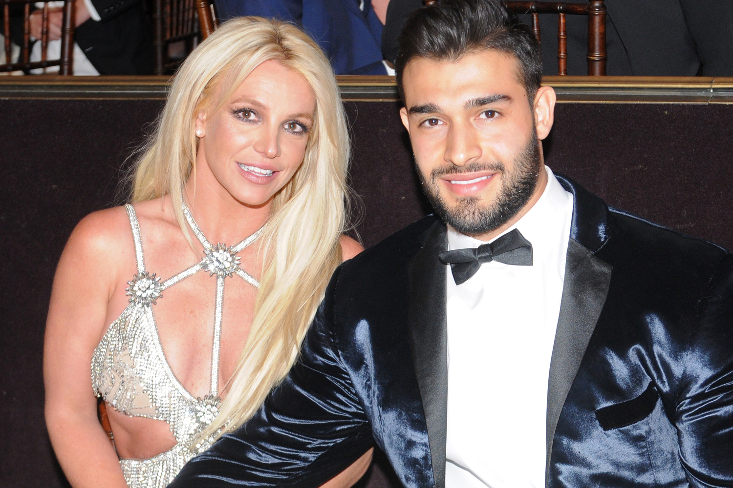 Fans suspect Britney Spears married to fiancé Sam Asghari earlier this month.